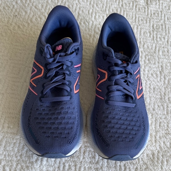 New Balance Fresh Foam 1080v12 Womens 7 Wide Shoes Blue Running Walking Comfort - Picture 1 of 8